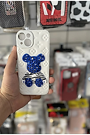 İphone 14 Kaws Kabartmalı Telefon Kılıfı