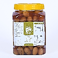 MİLAS YÖRESİ DOĞAL SALAMURA KIRMA YEŞİL ZEYTİN 650 GR