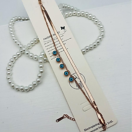 Çelik bileklik rose gold