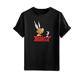 90'lar Çizgi Film Karakteri Asterix Baskılı Oversize Unisex Tişört