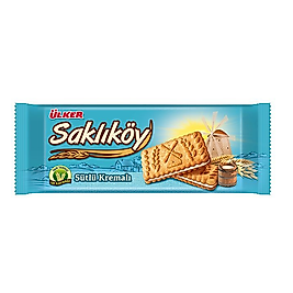 Ülker Saklıköy Kremalı Sütlü Bisküvi 100 Gr