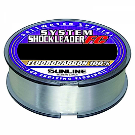 Sunline system shock leader fluorocarbon misina