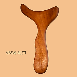 Masaj Aleti - Selülit Giderici Ahşap Masaj Aleti