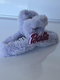 Barbie tüylü toka