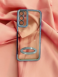 Samsung Galaxy A34 Lens Korumalı Telefon Kılıfı Mavi