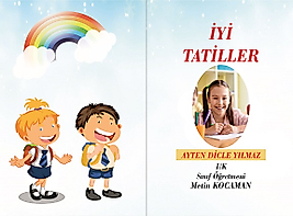 KİŞYE ÖZEL KARNE KILIFI