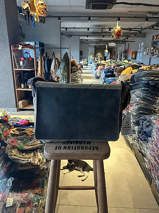 OLD COTTON CARGO BOİSE COMPUTER BAG 7171 GDS