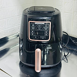 KARACA Air Pro Cook XL 2 in 1 Konuşan Airfryer Black Chrome 4L