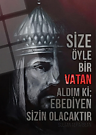 Sultan Alparslan Cam Tablo