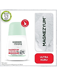 GARNIER MİNERAL MAGNEZYUM ULTRA KURU 72sa ROLL-ON 50ml