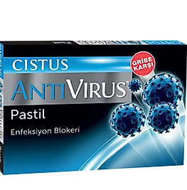 CISTUS Antıvırus Pastil Enfeksiyon Blokeri (gribe Karşı)10 Tablet 3 adet