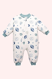 Uzay Desenli Çocuk Uyku Tulumu 2 TOG – 4-6 Yaş