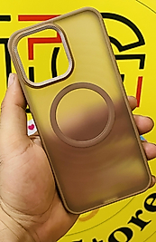 İphone 15 Pro Max Magsafe Mat Çöl Telefon Kılıfı