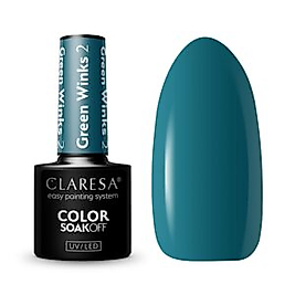 Claresa Green Winks 2 Kalıcı Oje | 5gr | Polonya 2025 Üretimi En Yüksek Kalitede Kalıcı Oje