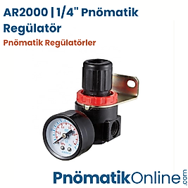 AR2000 | 1/4" Pnömatik Regülatör