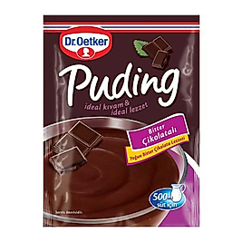 Dr.Oetker Puding Bitter Çikolata 111 Gr