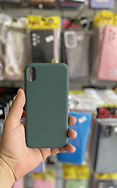iPhone XR Soft Lansman Telefon Kılıfı Yeşil
