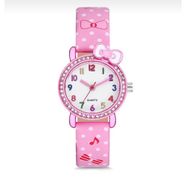 PEMBE SEVİMLİ KIZ ÇOCUK KOL SAATİ