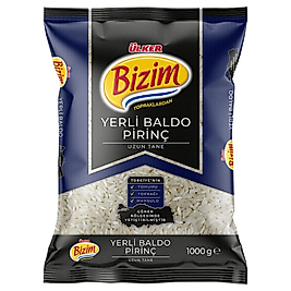 BİZİM 1KG YERLİ BALDO PİRİNÇ