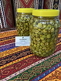 Cins Halhallı yeşil zeytin 1 kg