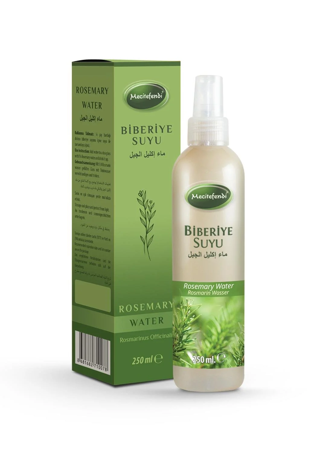 MECİDEFENDİ BİBERİYE SUYU 250 ML