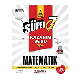 Nitelik Yayınları 7.Sınıf Matematik Süper Kazanım Soru Kitabı