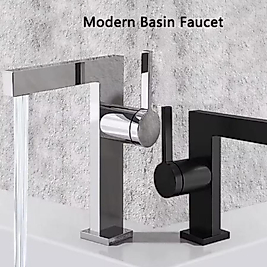 KROM T TİPİ ÇANAK LAVABO BATARYASI