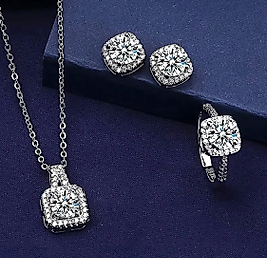 ZİRKON TAŞLI ZARİF TASARIM SET