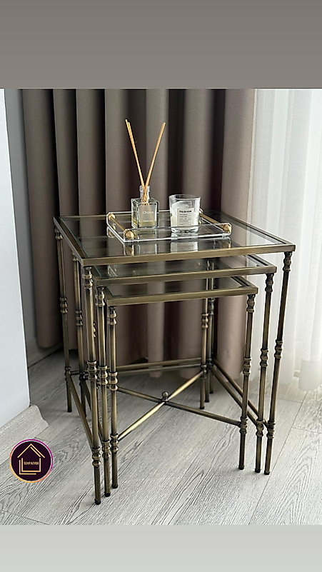 ESKİTME KAPLAMA KARE TORNALI ZİGON ŞEFFAF CAM