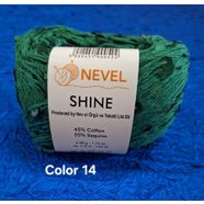 NEVELSHİNE PULLU COLOR 14-YEŞİL