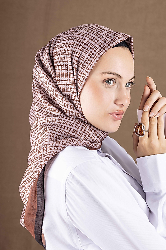 Desenli Soft Eşarp Koleksiyonu Desen-1