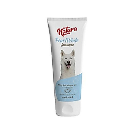 Natura Pearl White Beyaz Tüylü Köpek Şampuanı (250 ml)