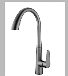 MAT GRİ GİZLİ SPİRALLİ EVYE BATARYASI