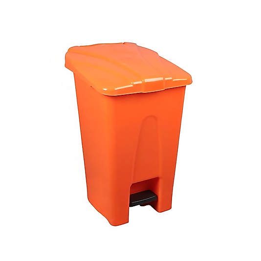 Pedallı Çöp Kovası Tekerlekli 70 LT (Renkli) ( KDV DAHİL )