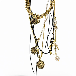 Zara Model Uzun Plakalı Kolye