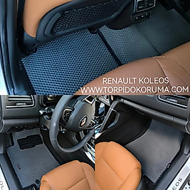 Renault Koleos 2016 - 2023 Kasa Akıllı Premium Eva Oto Paspas (Aksesuarlar Fiyata Dahil Değildir)