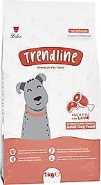 Trendline Kuzu&Pirinç Yetişkin Köpek Maması 1 kg (Orjinal Kapalı Paket)