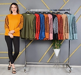 PEGASUS BLUZ KOL DESENLİ   BEDEN M - L - XL   AZ ALIM 3 SERİ                                 EN AZ  3 RENK SEÇİLMELİDİR                KOD ASS