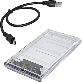 2.5 HDD Kutusu USB 2,0/ External  Case Harddisk Kutusu Sata Şeffaf
