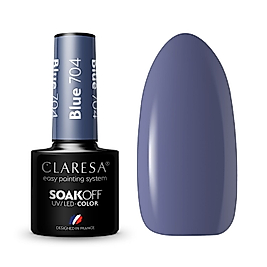 Claresa Blue 704 Kalıcı Oje | 5gr | Polonya 2025 Üretimi En Yüksek Kalitede Kalıcı Oje