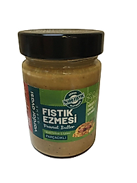 Katkısız %100 Fıstık Ezmesi Parçacıklı 330 gr