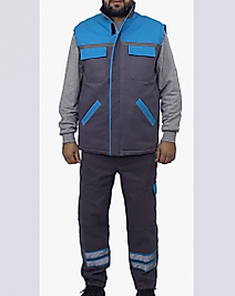 YELEK PANTOLON SWEAT TAKIM GABARDIN KUMAŞ FÜME TURKUAZ