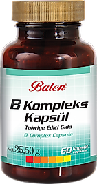 Balen B Vitamini Kompleksi Kapsül 425 MG 60 Kapsül