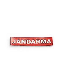 Jandarma Asayiş Kırmızı Yazılı 