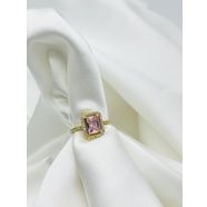 Çelik Gold Pembe Baget Yüzük
