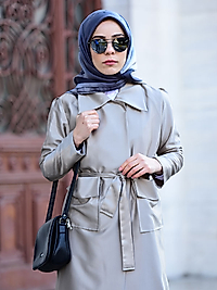 El boyama Çiçek Desenli Twill İpek Eşarp
