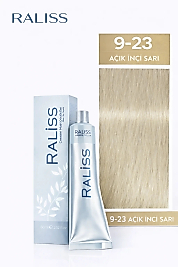 RALİSS SAÇ BOYASI 60 ML. (9-23 AÇIK İNCİ SARI)