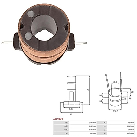 ROTOR  BAKIRI HITCHI TİP ISUZU ( 1. KALİTE )