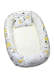 Berababy Babynest Sarı Ay Model Bebek Yuvası