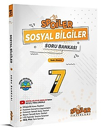 Spoiler Yayınları 7. Sınıf Sosyal Bilgiler Soru Bankası 2025 2026 Yeni Baskı Sezon Kitabı